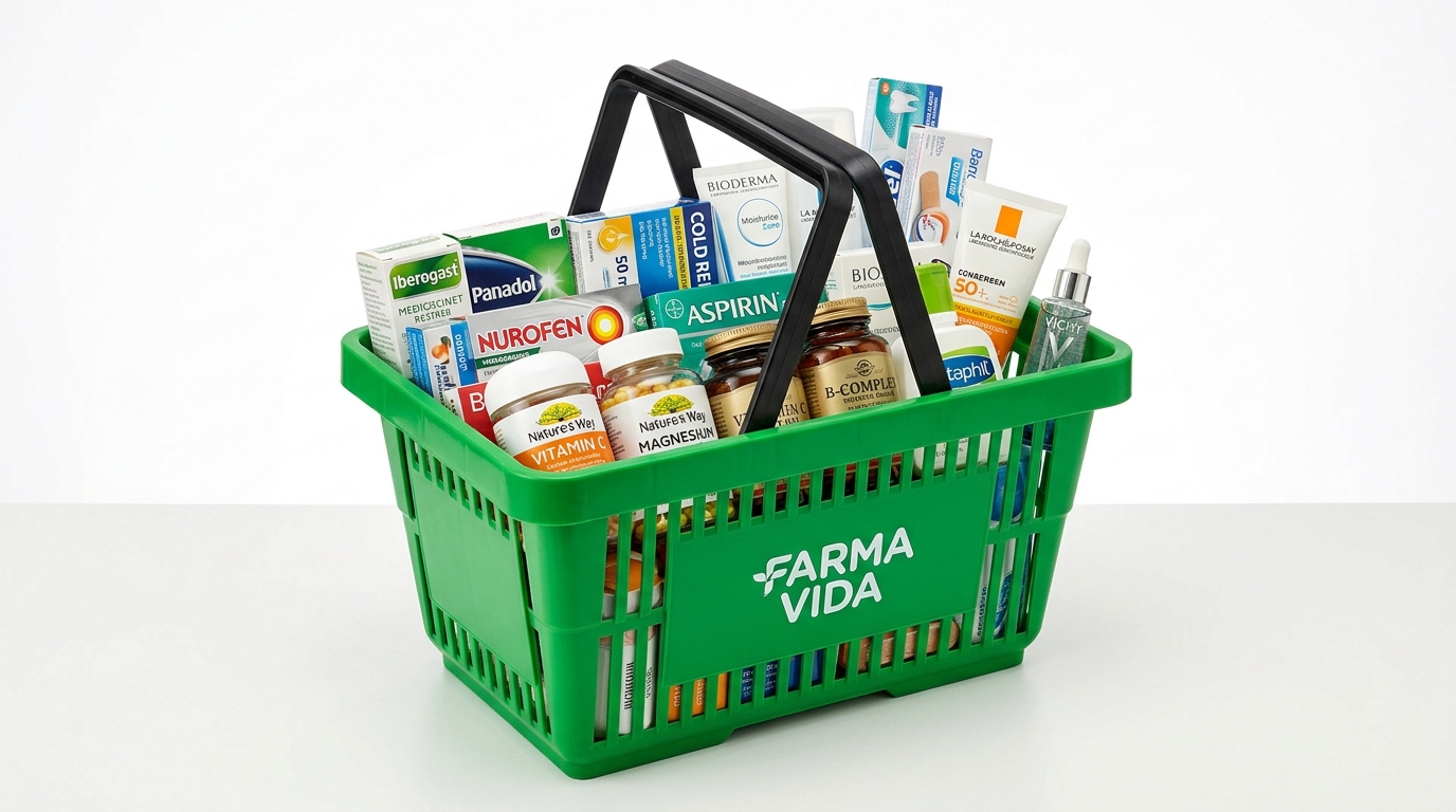 Cesta Farma Vida com Produtos